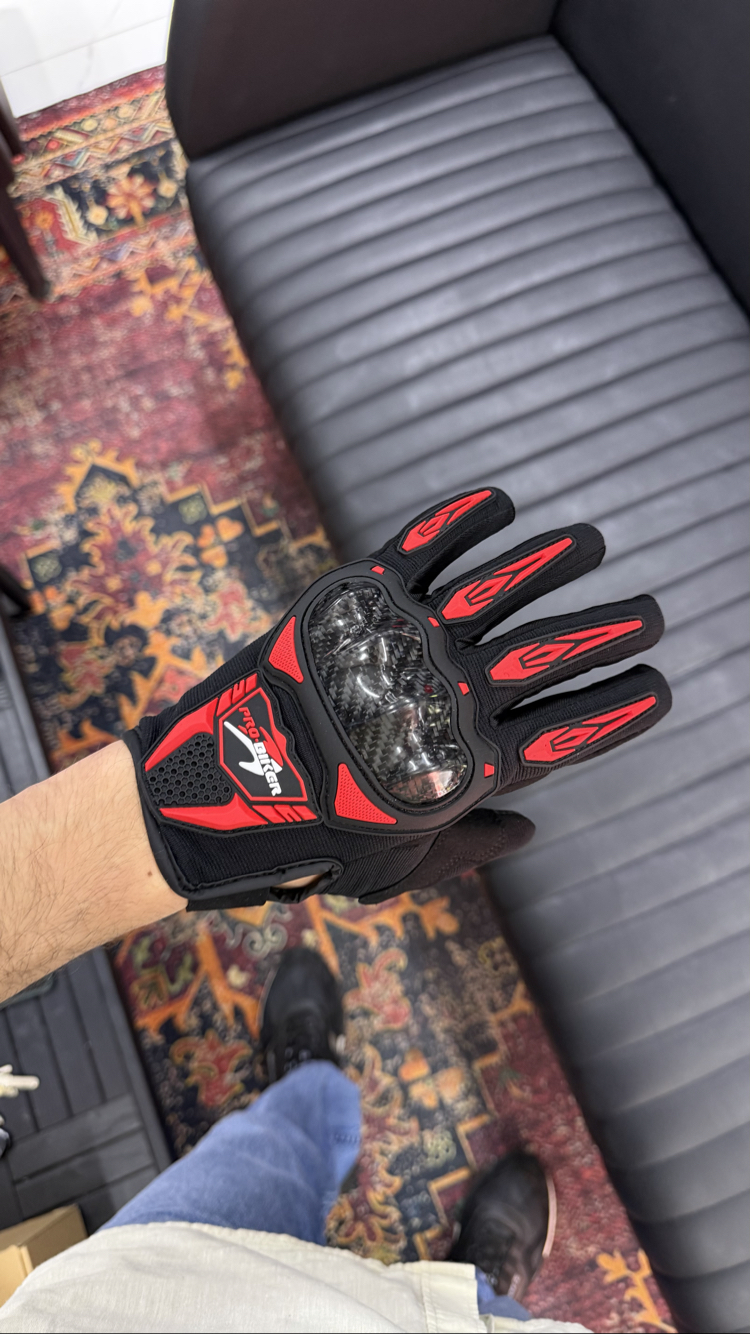 Probiker Sertifkalı Korumalı Yazlık Eldiven