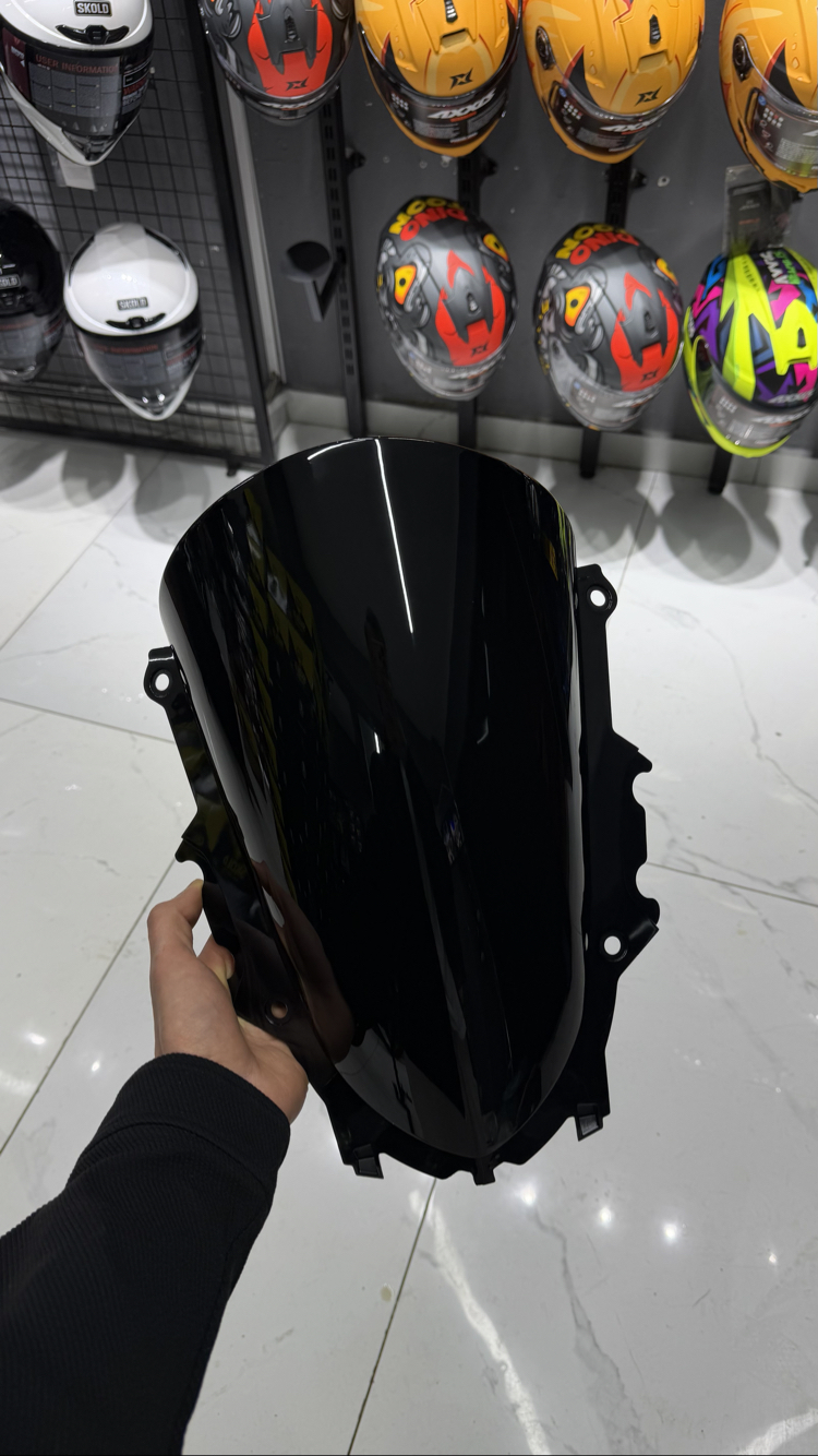Yamaha R25 2019/2026 Double İthal Spor Cam Siyah