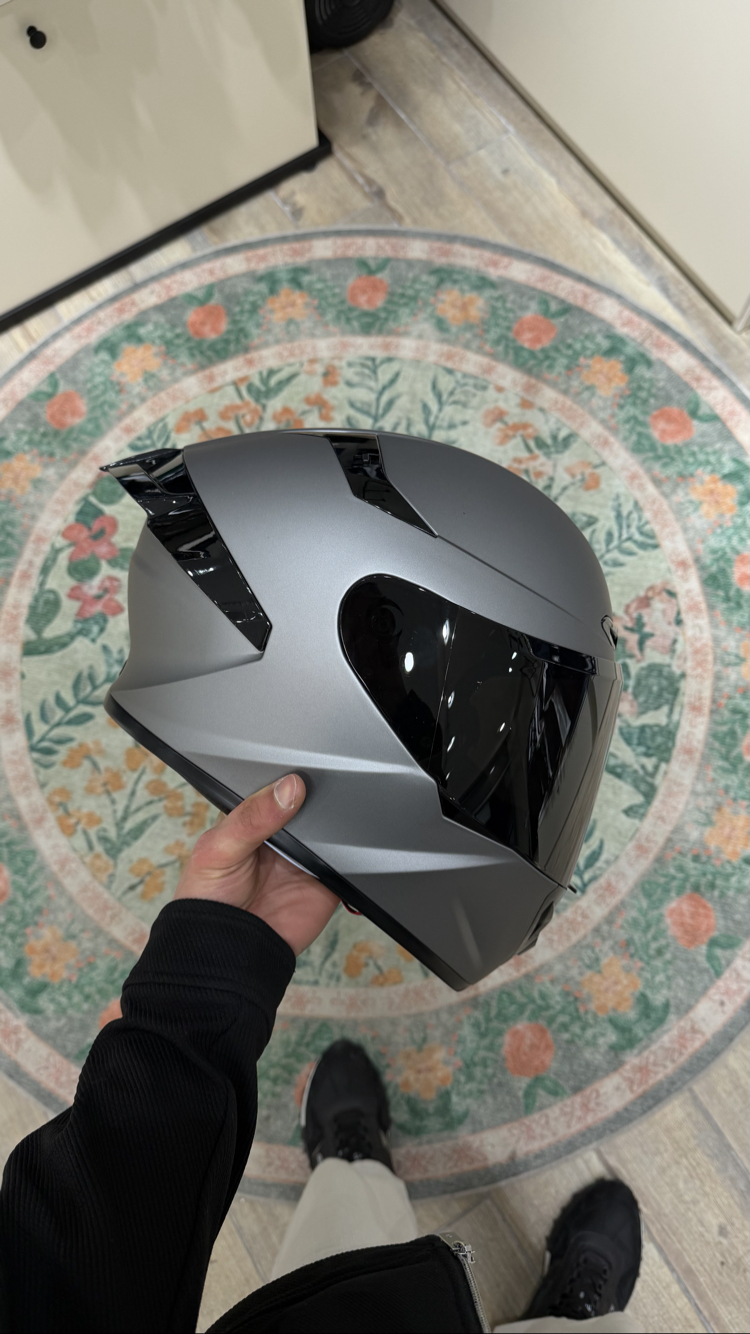 Skold Full Face Kask Titanyum Gri