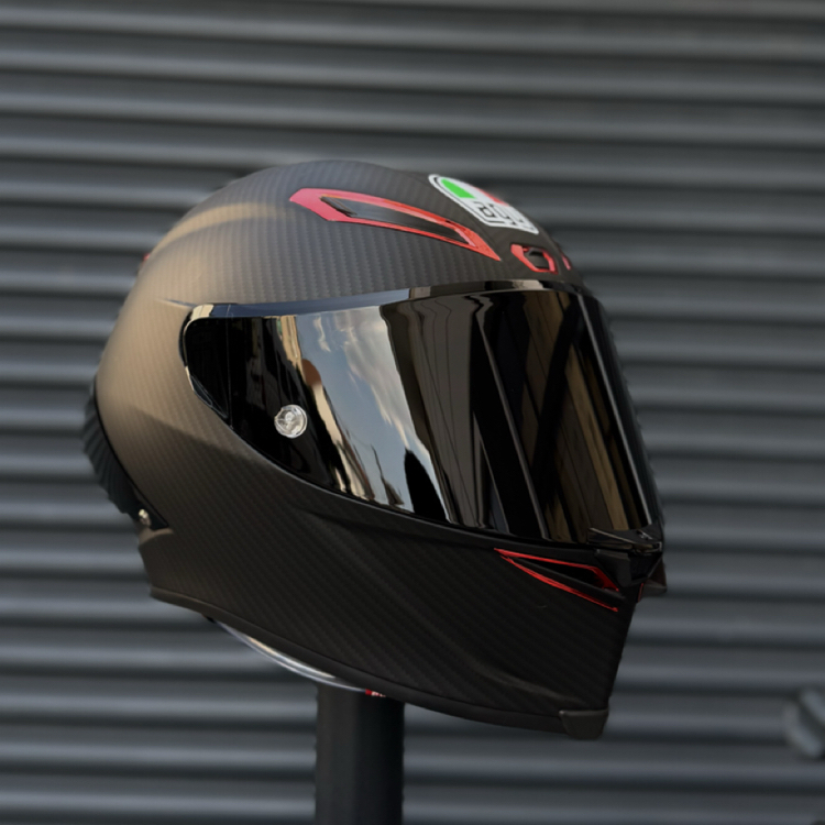 AGV PİSTA GP RR MATT CARBON SİLVER