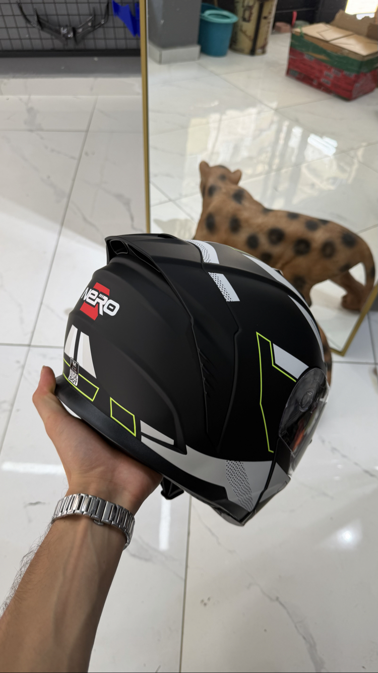 Nero Çene Açılır Ece/Dot Sertifkalı Kask
