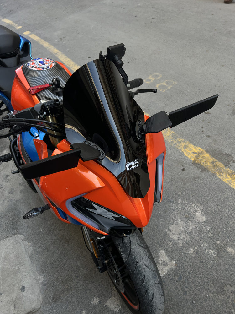 CFMOTO 250SR ÖN CAM SPOR SİYAH