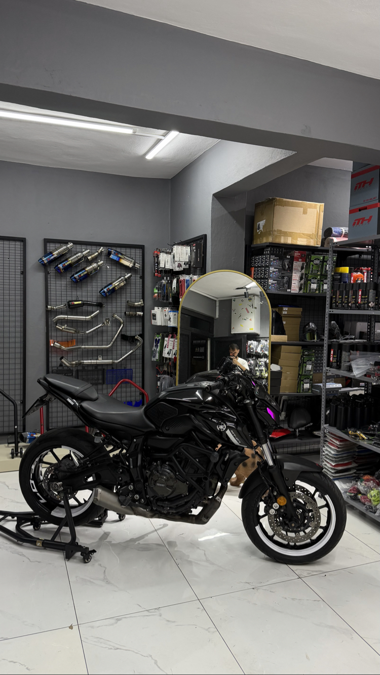 Yamaha Mt-07 Özel Tasarım Jant Şeridi Sticker