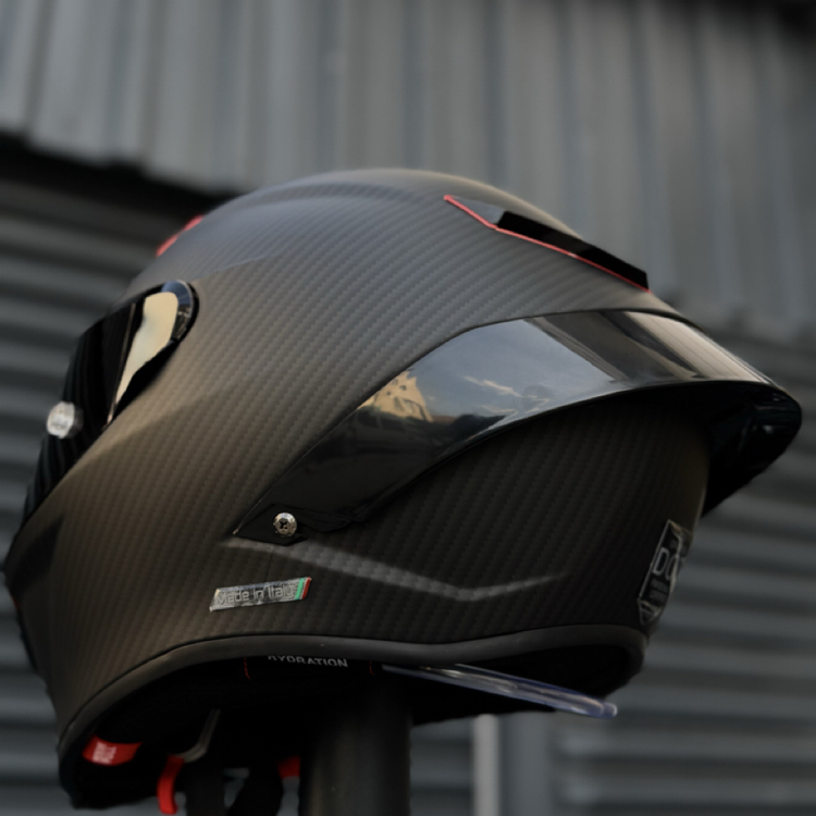 AGV PİSTA GP RR MATT CARBON SİLVER