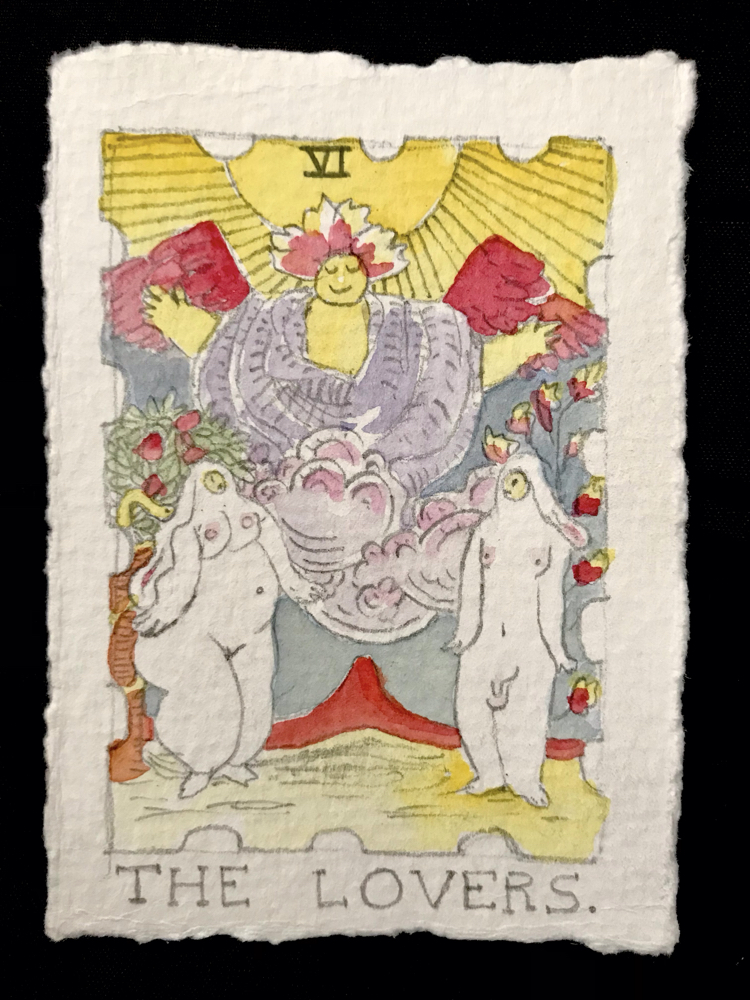 Tarat cards (the lovers)