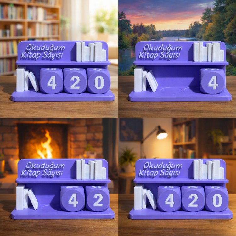Kitap Okuma Sayacı