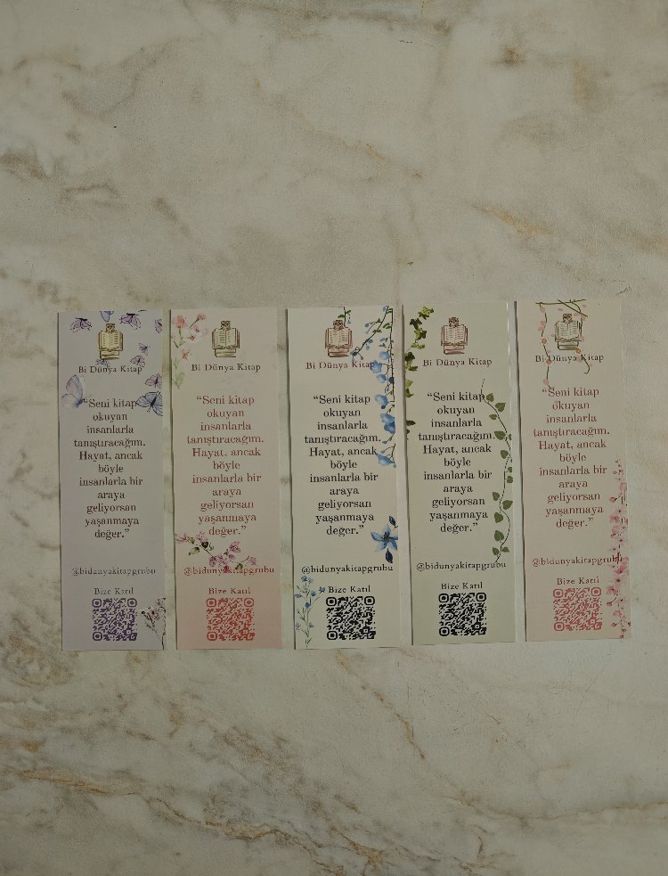Kadın Edebiyatı Ayraç Seti (5 Adet)