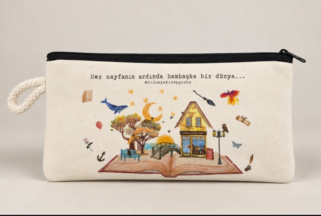 Bidünyakitap Bez Kalemlik 3