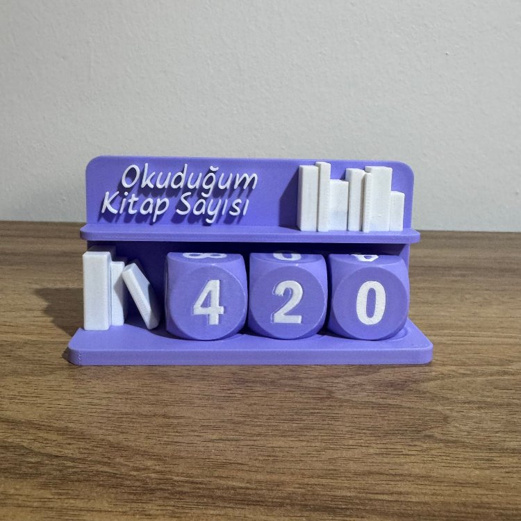 Kitap Okuma Sayacı