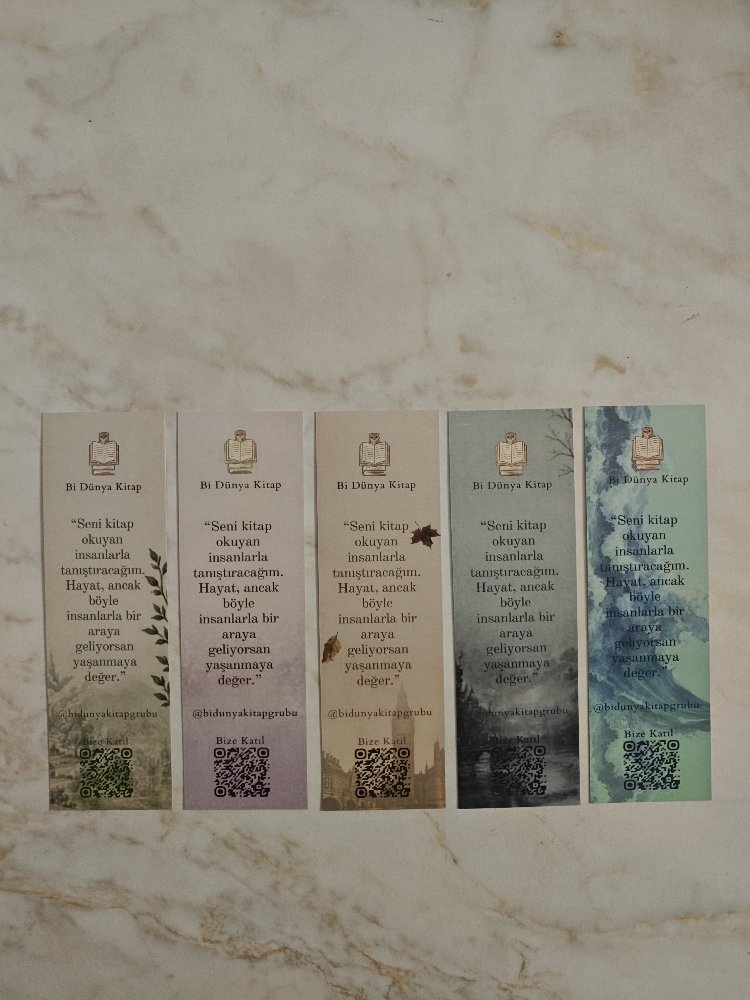 Dünya Edebiyatı Ayraç Seti (5 Adet)