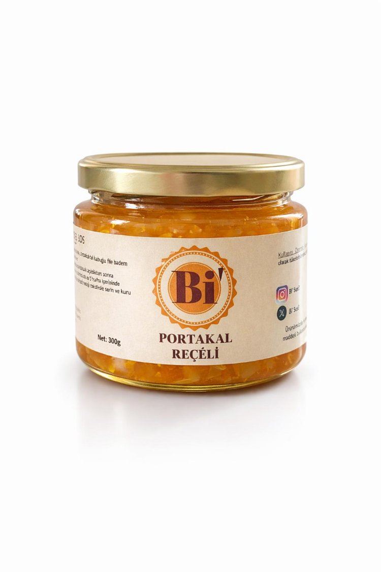 Portakal Reçeli (300 Gramlık Kavanoz)