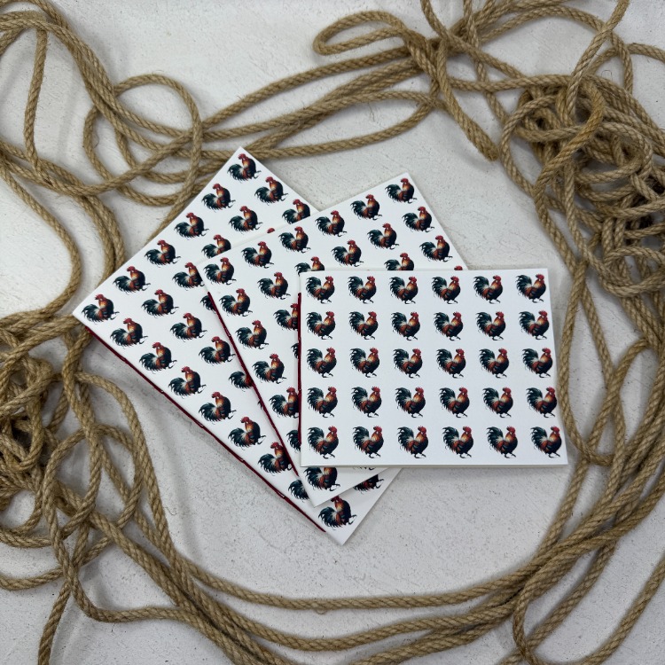 Pattern Horoz - Tek Orta Defterler / HOROZ KOLEKSİYONU