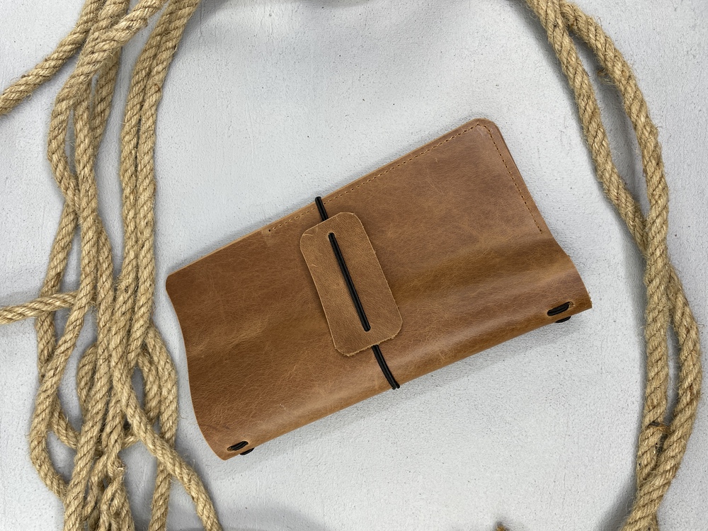 Traveler's Notebooks Cover - Seyahat Defterleri Kılıfı - Taba/Regular