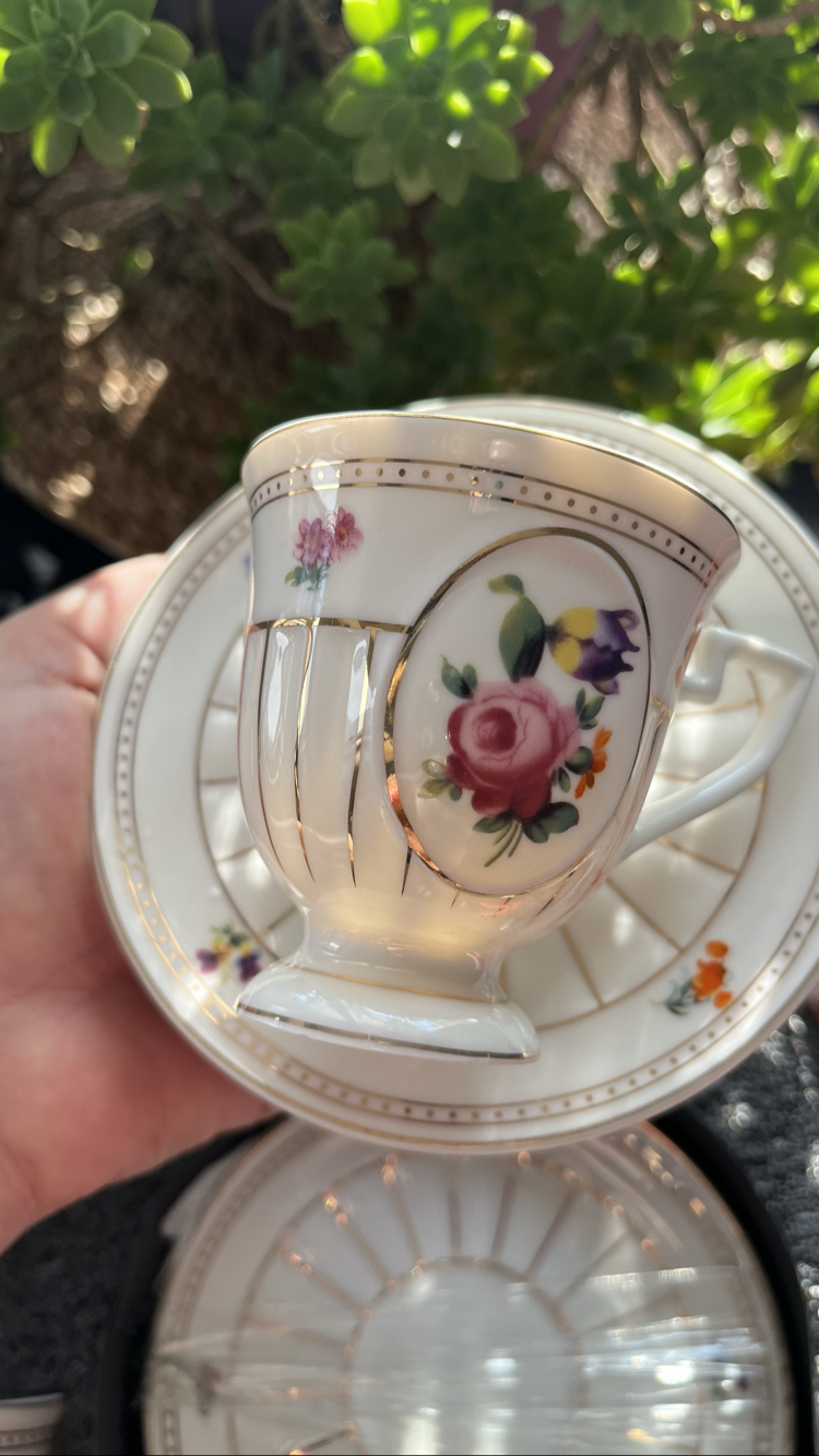Rose fincan takımı