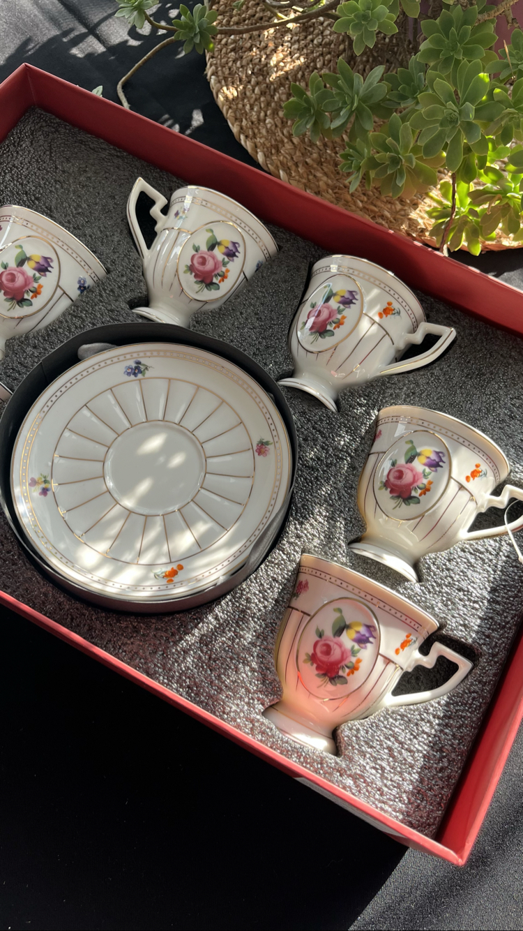 Rose fincan takımı
