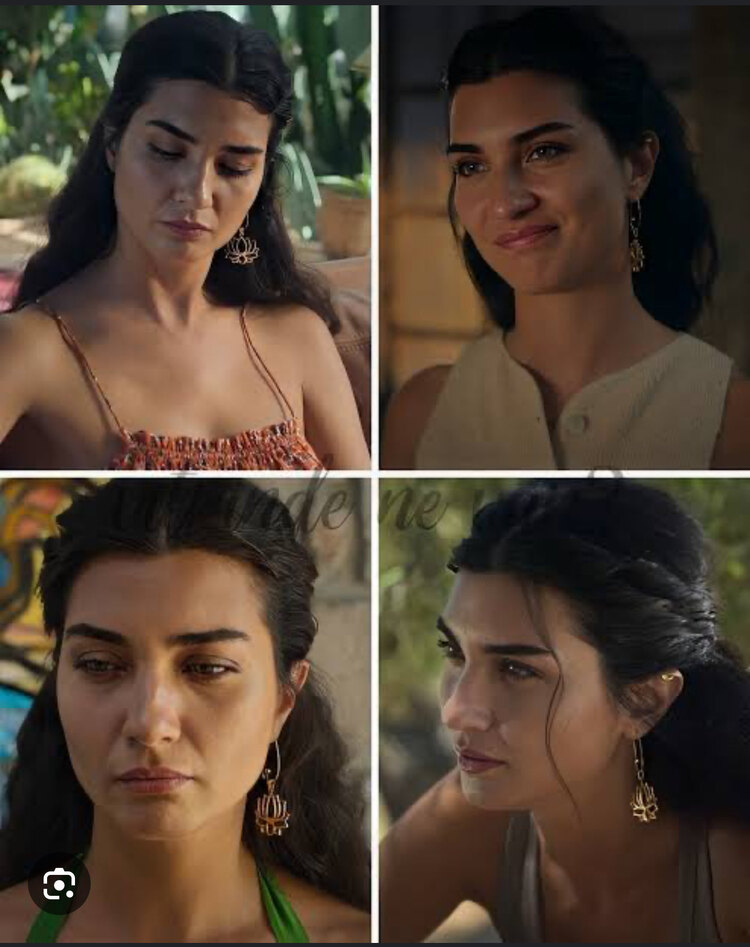 Lotus Çelik küpe
