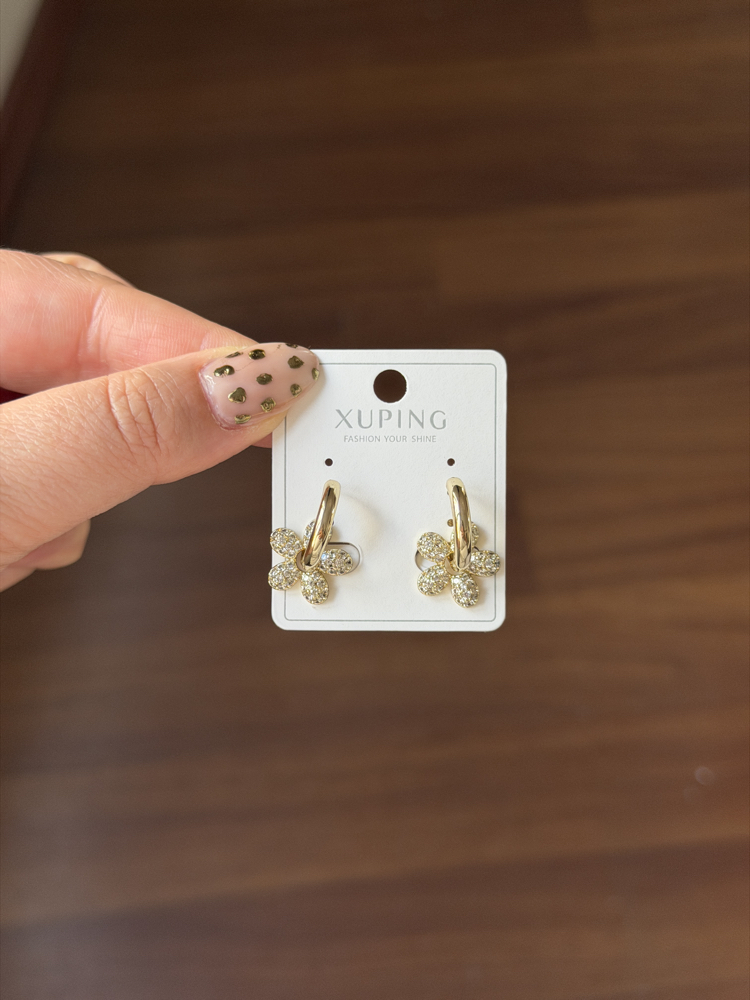 Papatya Charm Xuping küpe