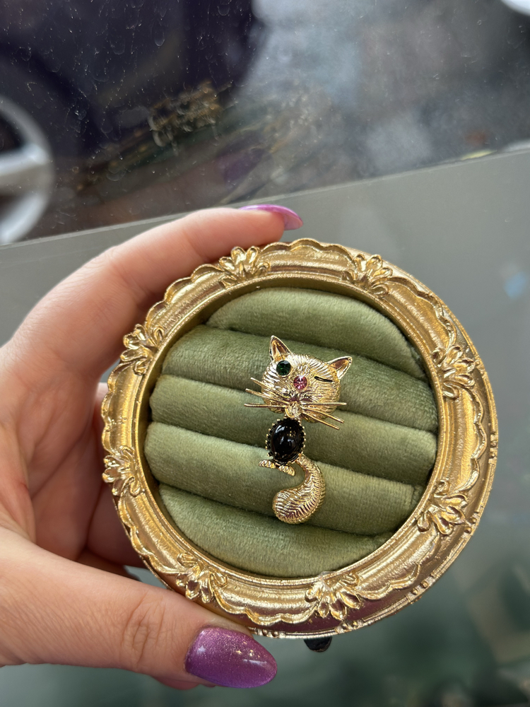 Kedi Broş