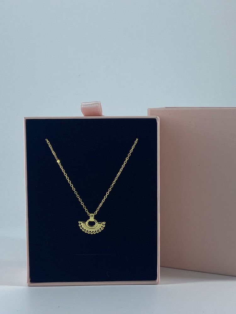 Gold Otantik Kolye | 925 Ayar Gümüş