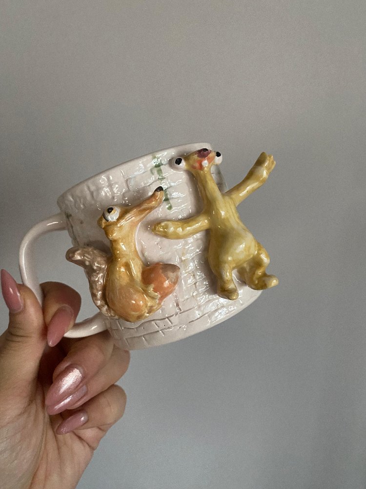 sid/scrat figürlü kupa