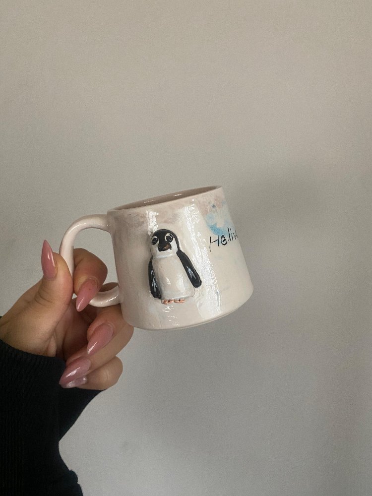 Nihilist Penguenli Fincan
