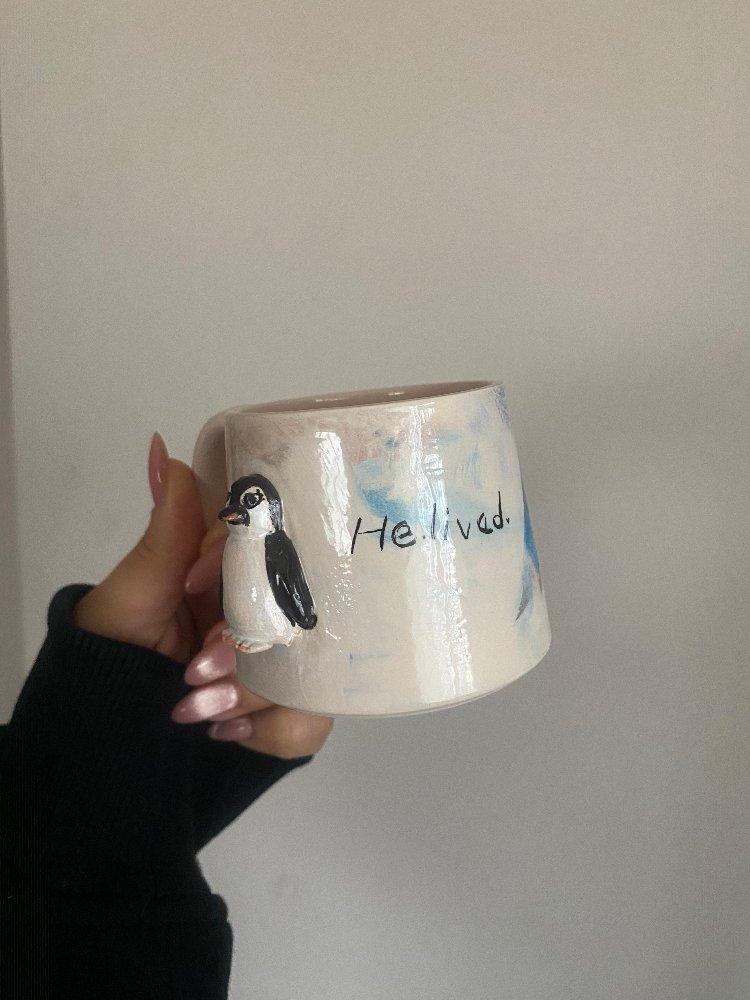 Nihilist Penguenli Fincan