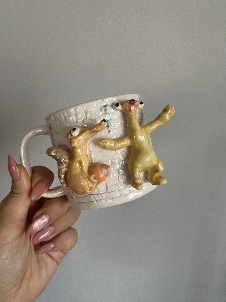 sid/scrat figürlü kupa
