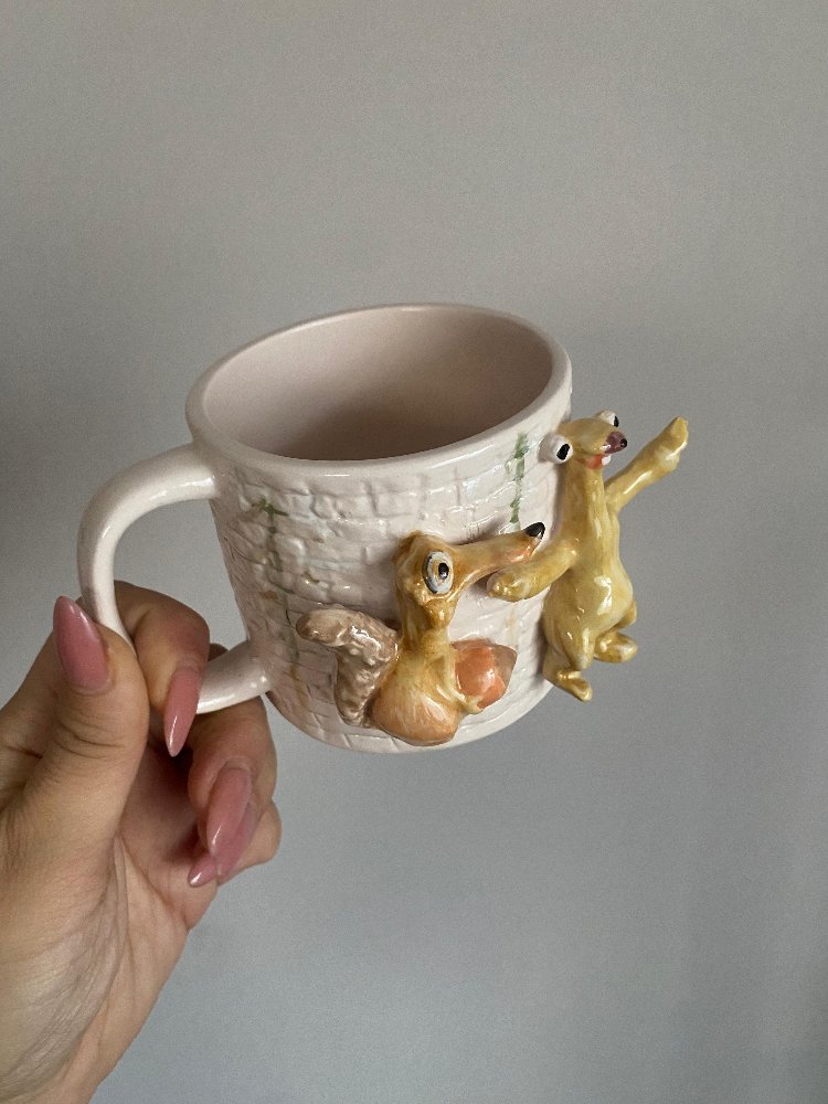 sid/scrat figürlü kupa