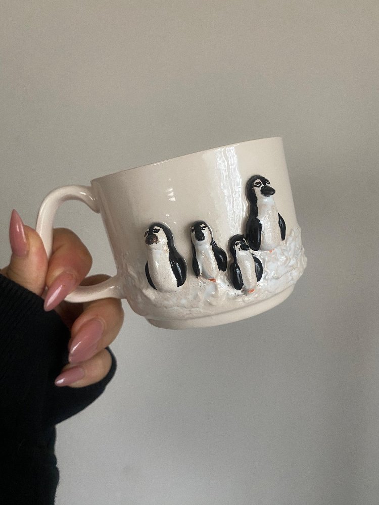 Nihilist Penguenli Fincan