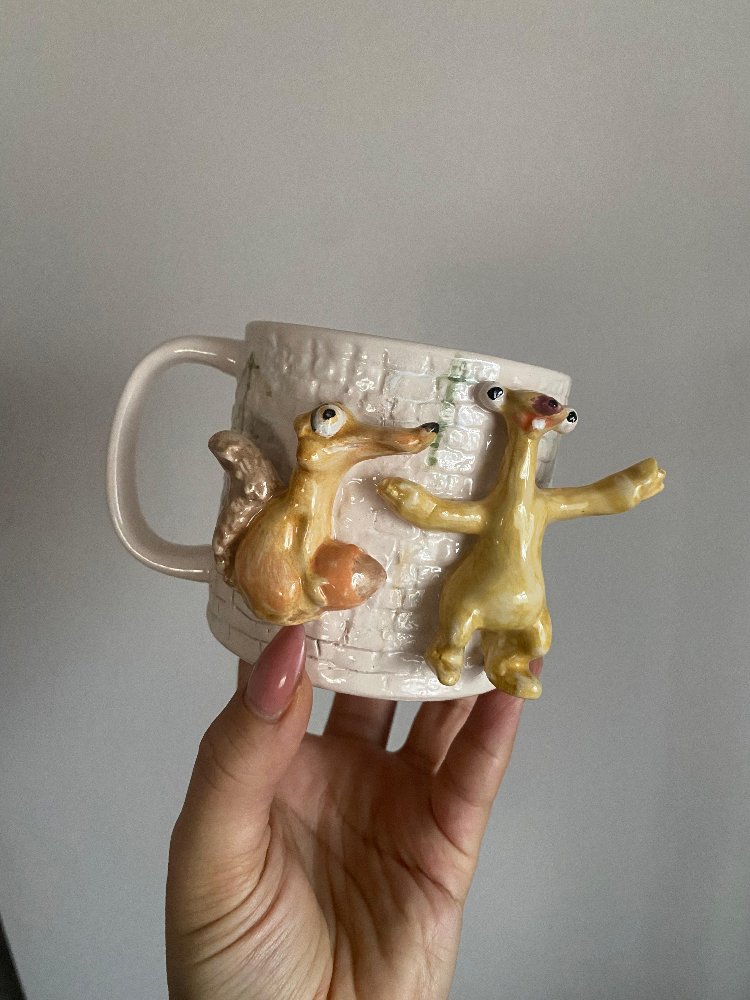 sid/scrat figürlü kupa
