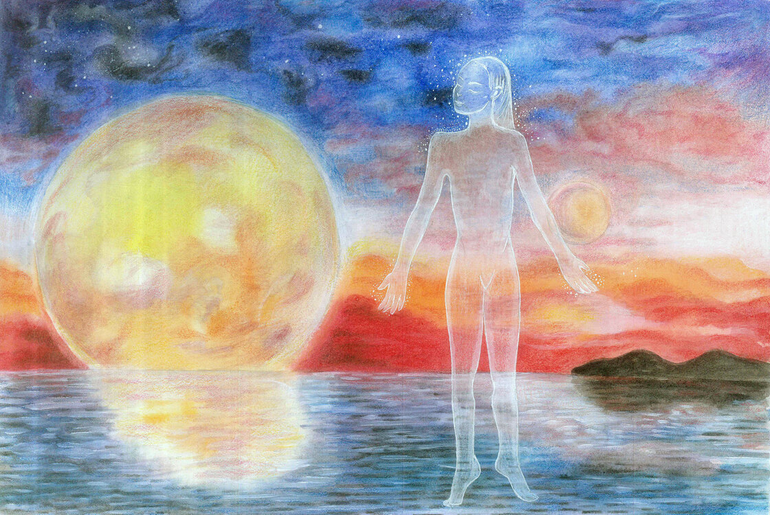 Astral pleasure, Canvas baskı