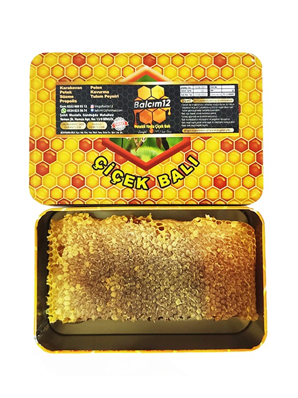 YAYLA PETEKLİ ÇİÇEK BALI net 1 kg.