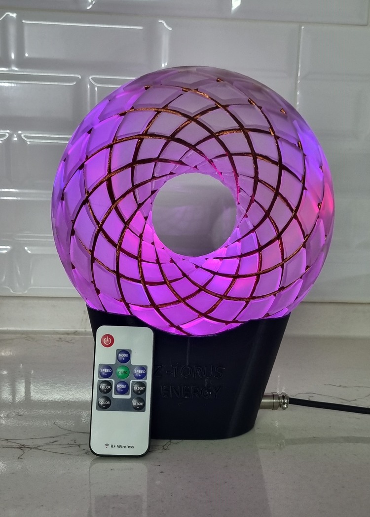 Z-TorusEnergy Coil 20cm ışıklı