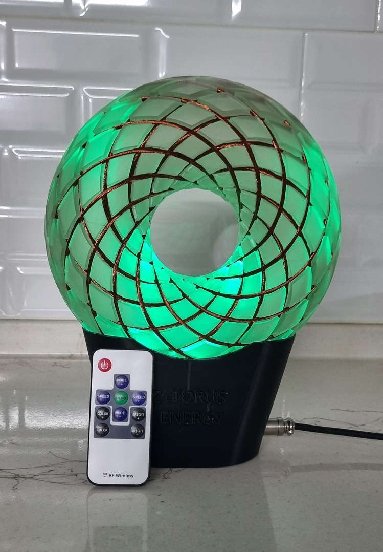 Z-TorusEnergy Coil 20cm ışıklı