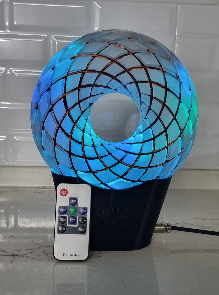 Z-TorusEnergy Coil 20cm ışıklı