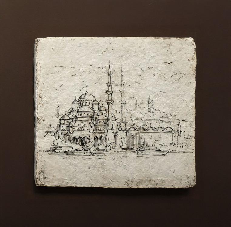 İstanbul Serisi / Sultanahmet Camii Paneli