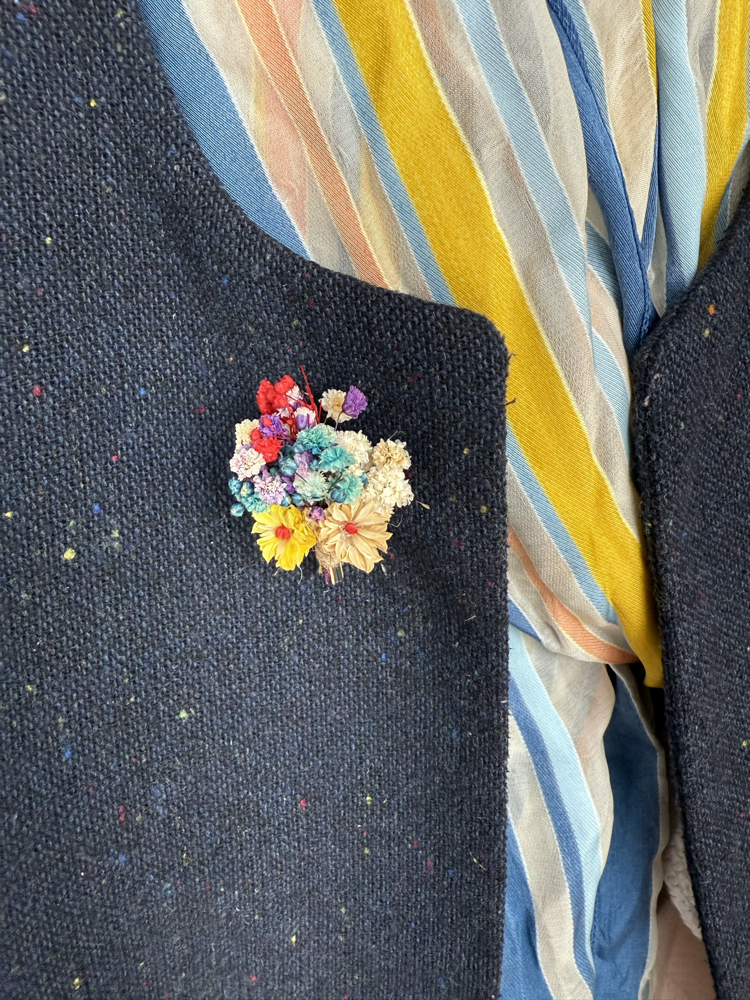 Mini Buket Broşlar
