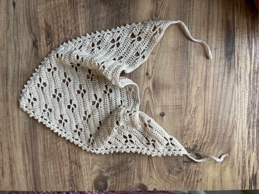 Çiçekli bandana 