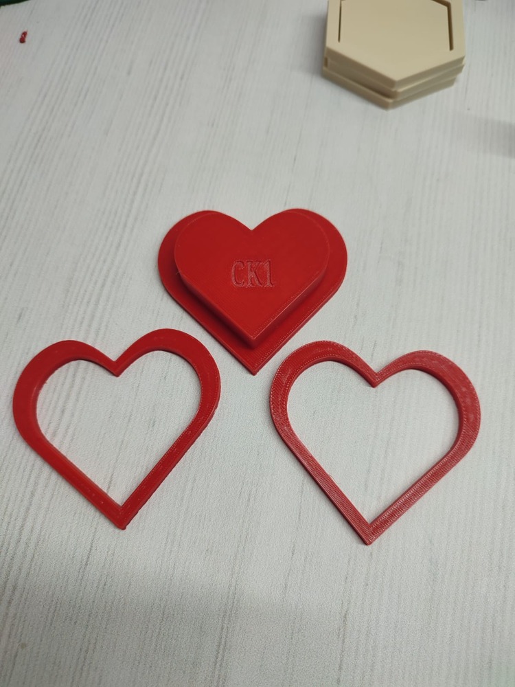 CK1 Kalp Çanta Kalıbı
