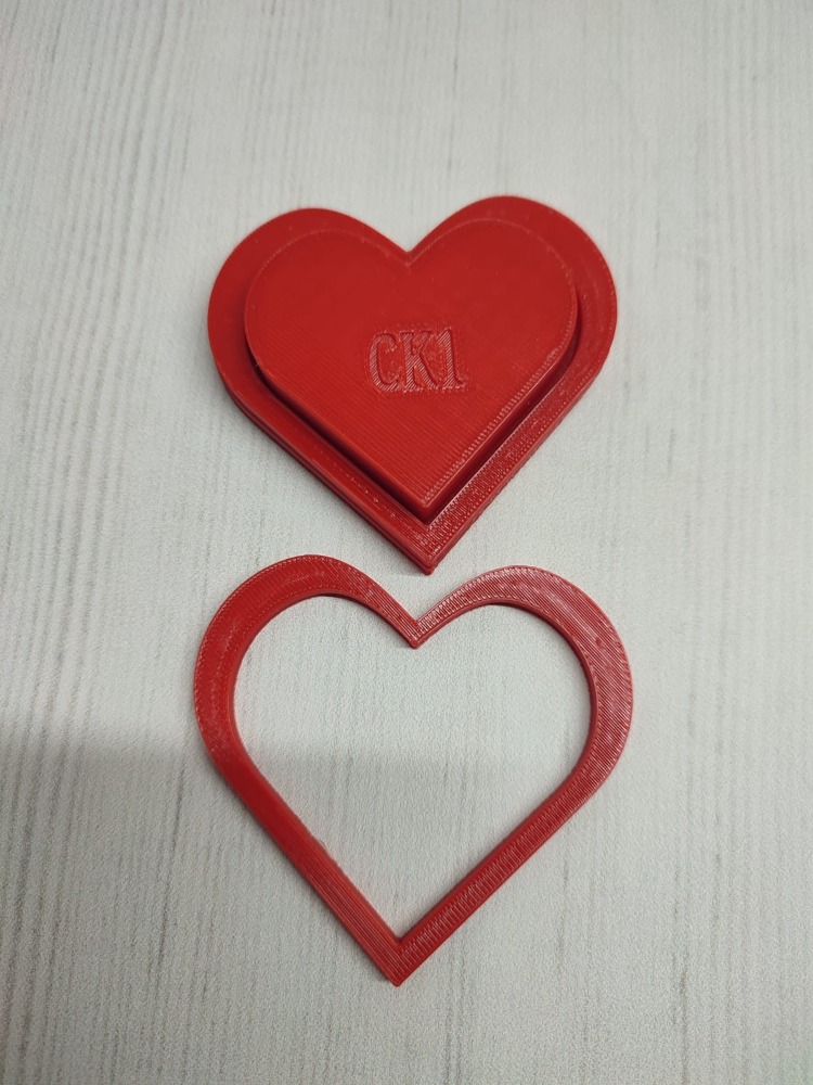CK1 Kalp Çanta Kalıbı