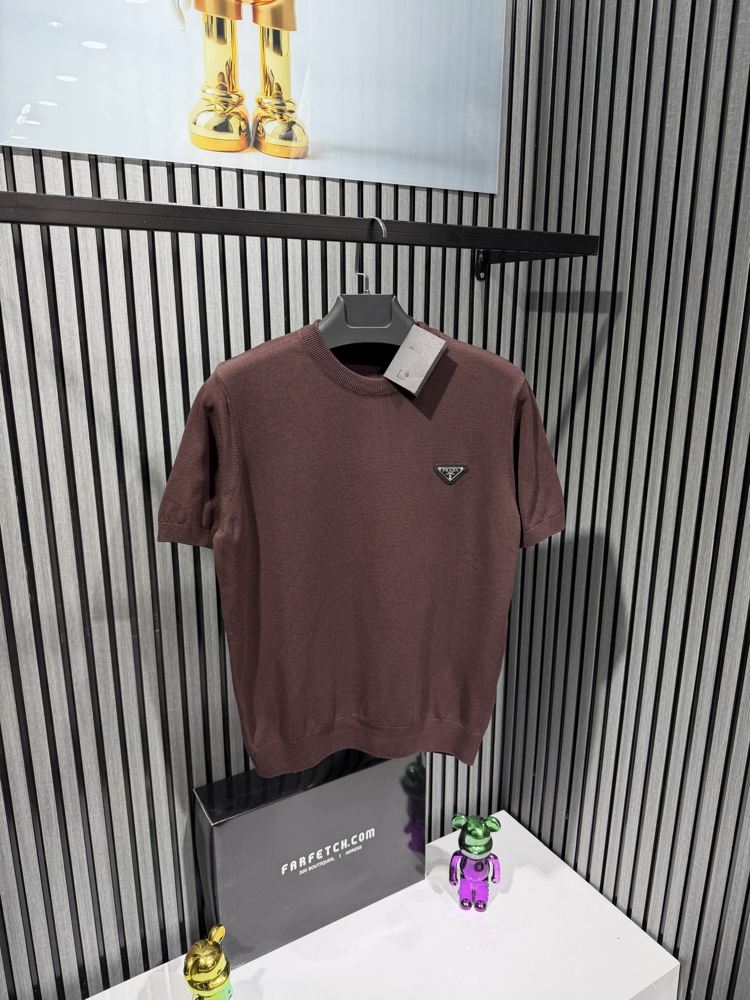 PRADA PREMİUM ÖRME TRİKO (KAHVERENGİ)
