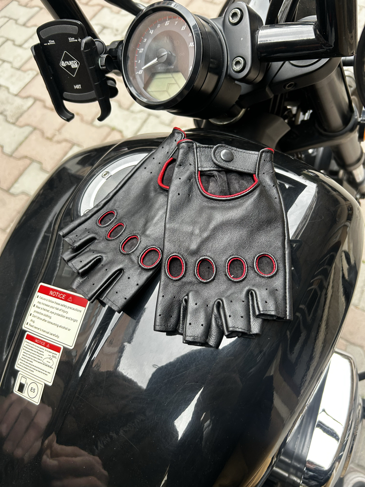 Parmaksız Delikli Sürücü Eldiveni (Unisex)