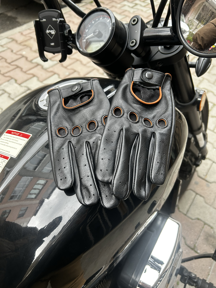Delikli Sürücü Eldiveni (Unisex)