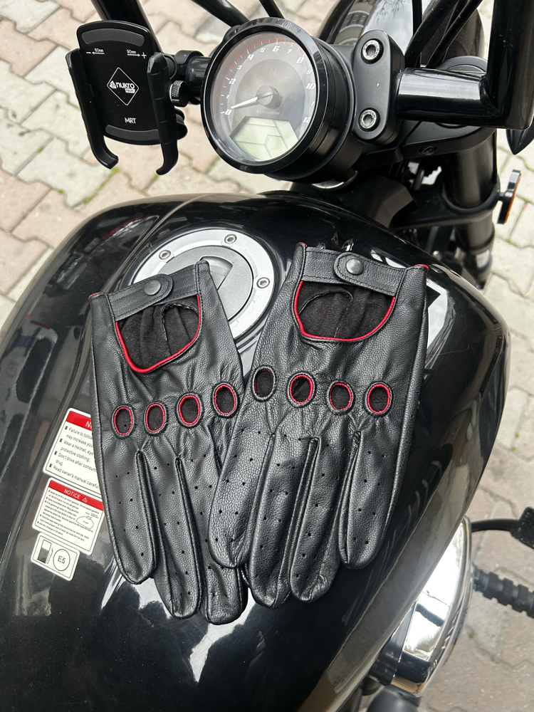 Delikli Sürücü Eldiveni (Unisex)