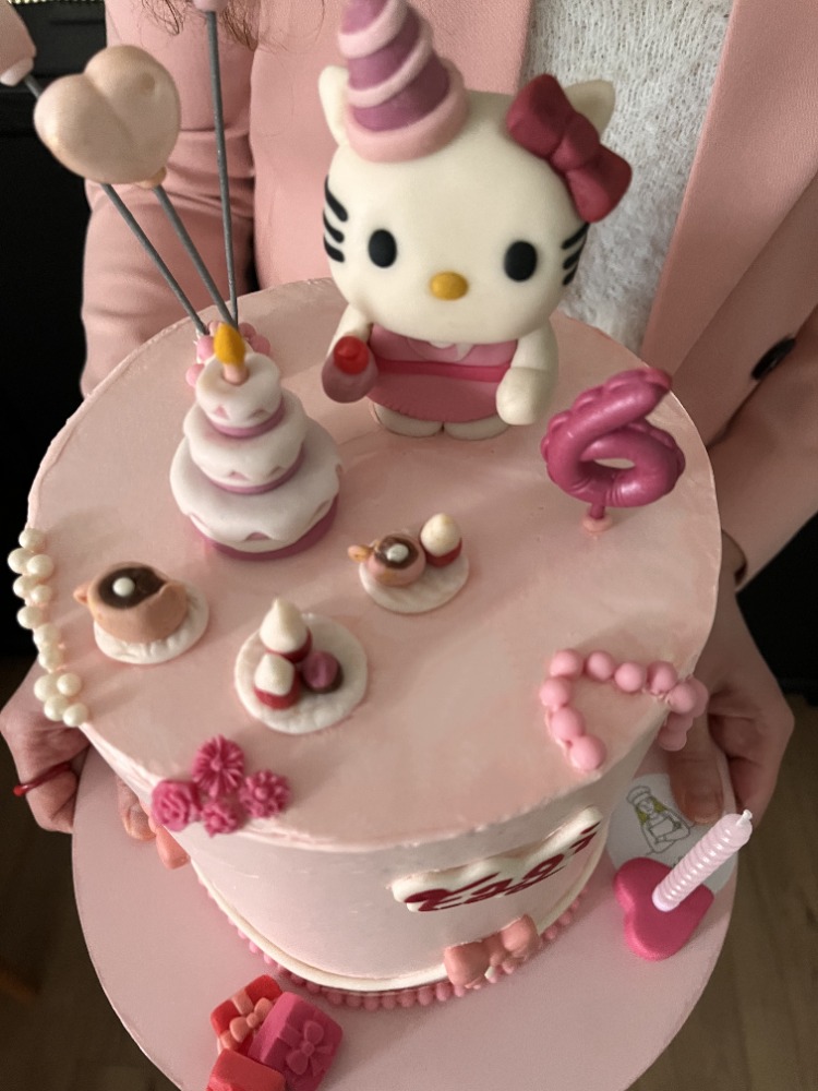 Hello Kitty Birthday Cake