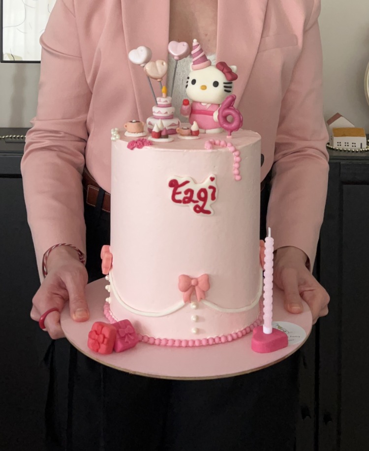 Hello Kitty Birthday Cake