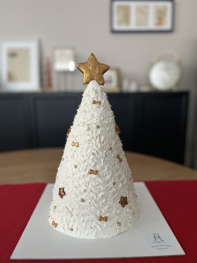 New Year Russian Medovik Tree Cake / 20-25 Kişilik