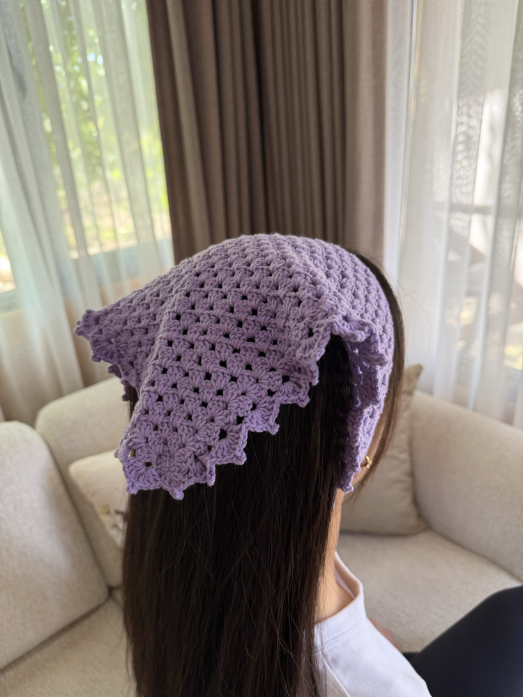 Örgü bandana