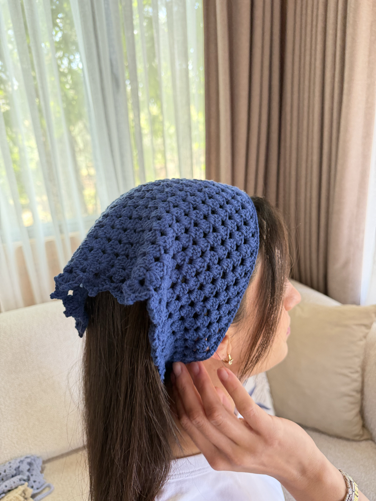 Örgü bandana