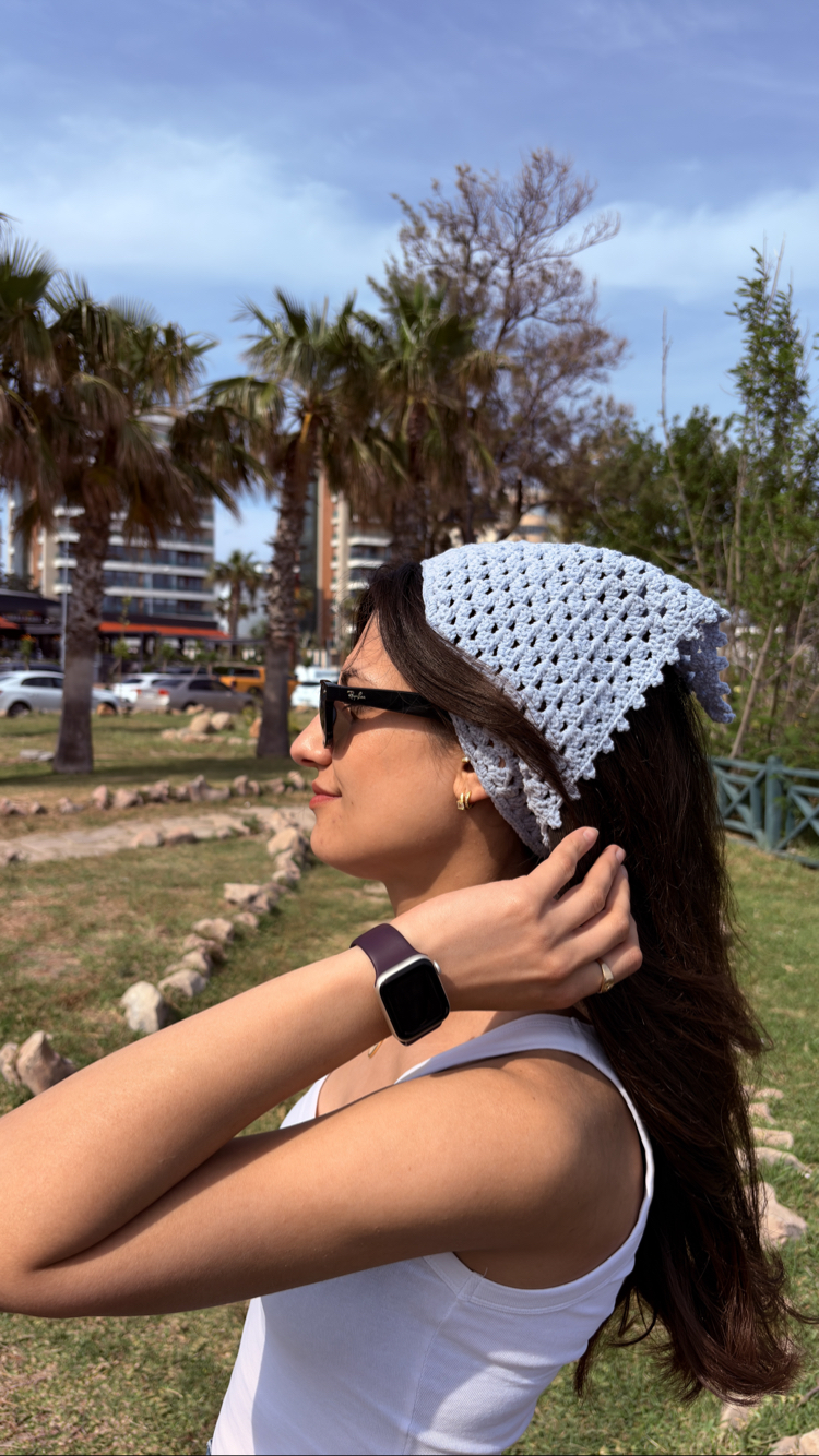 Örgü bandana 